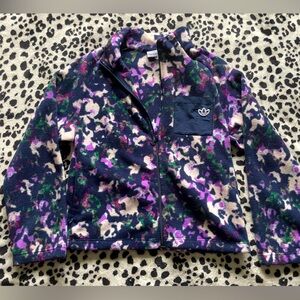 Adidas fleece light jacket